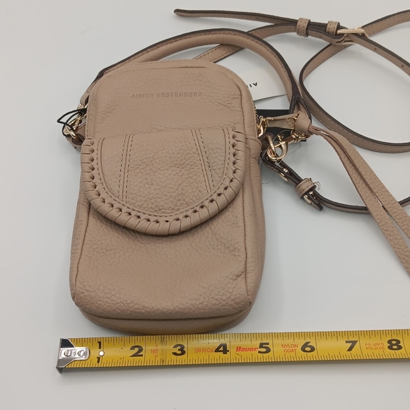 Beige Aimee Kestenberg Leather Crossbody Bag - Picture 10 of 12